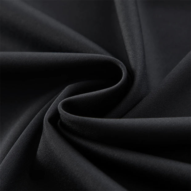 Chemises de luxe à rivets floqués pour hommes, manches longues